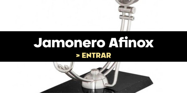 Jamonero Jamotec F1 Giratorio de Acero Inoxidable: Elegancia y  funcionalidad en un soporte de calidad