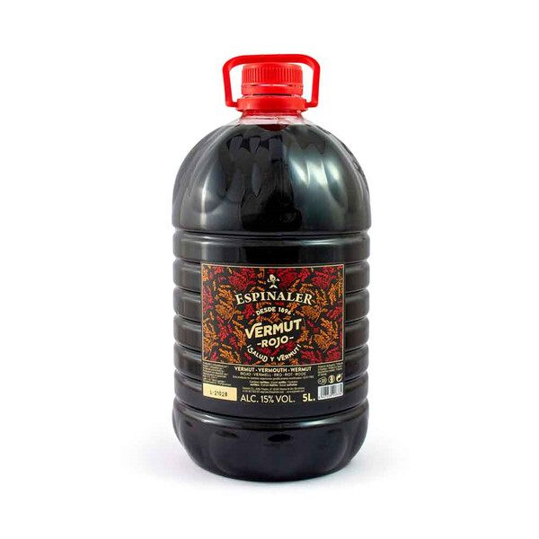 Vermut Rojo de Espinaler 5L.