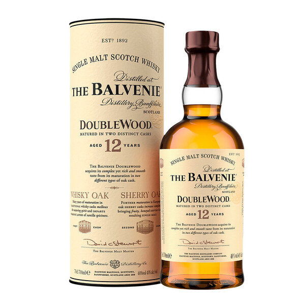 Whisky The Balvenie Double Wood 12 años 70cl.